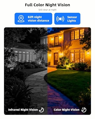 Wired DVR 4K Security Camera System - 1TB 8 Channels