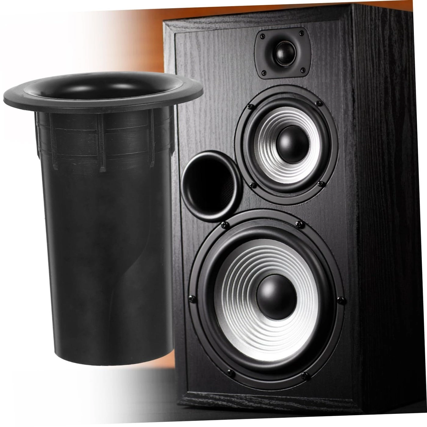Subwoofer Port Tube - 12Pcs 4 Inch Plastic
