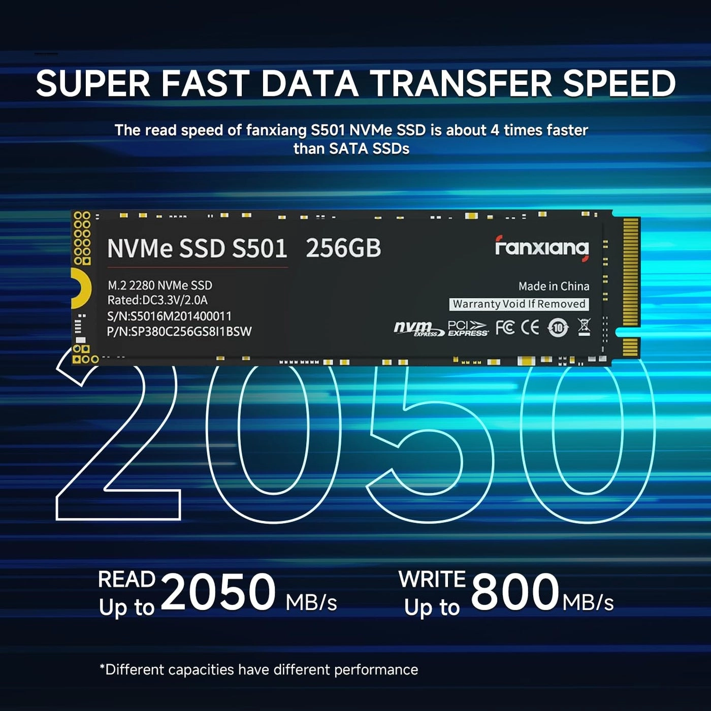 S501 - 256GB M.2 2280