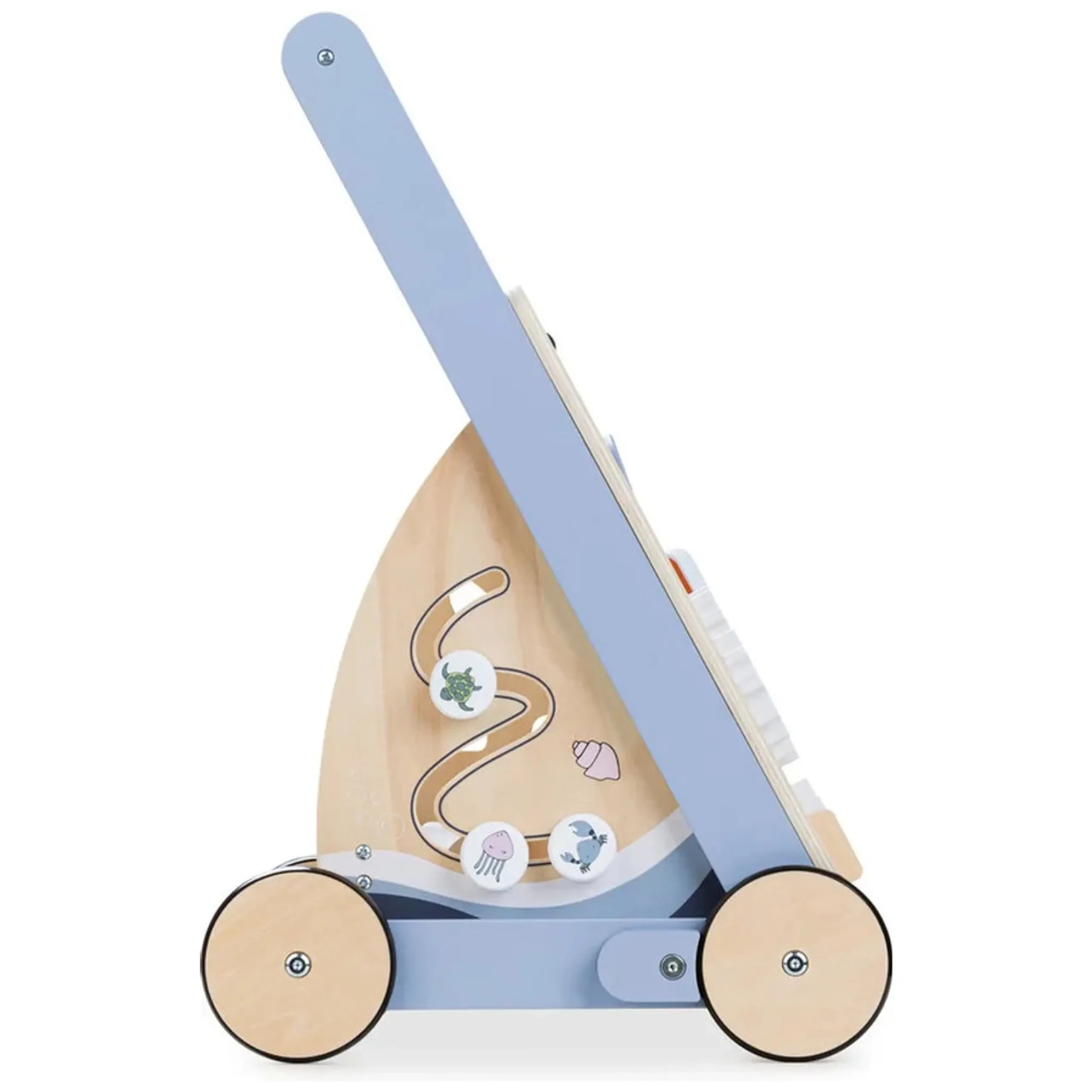 Motor Skills Wooden Baby Walker - 1 to 3 Years