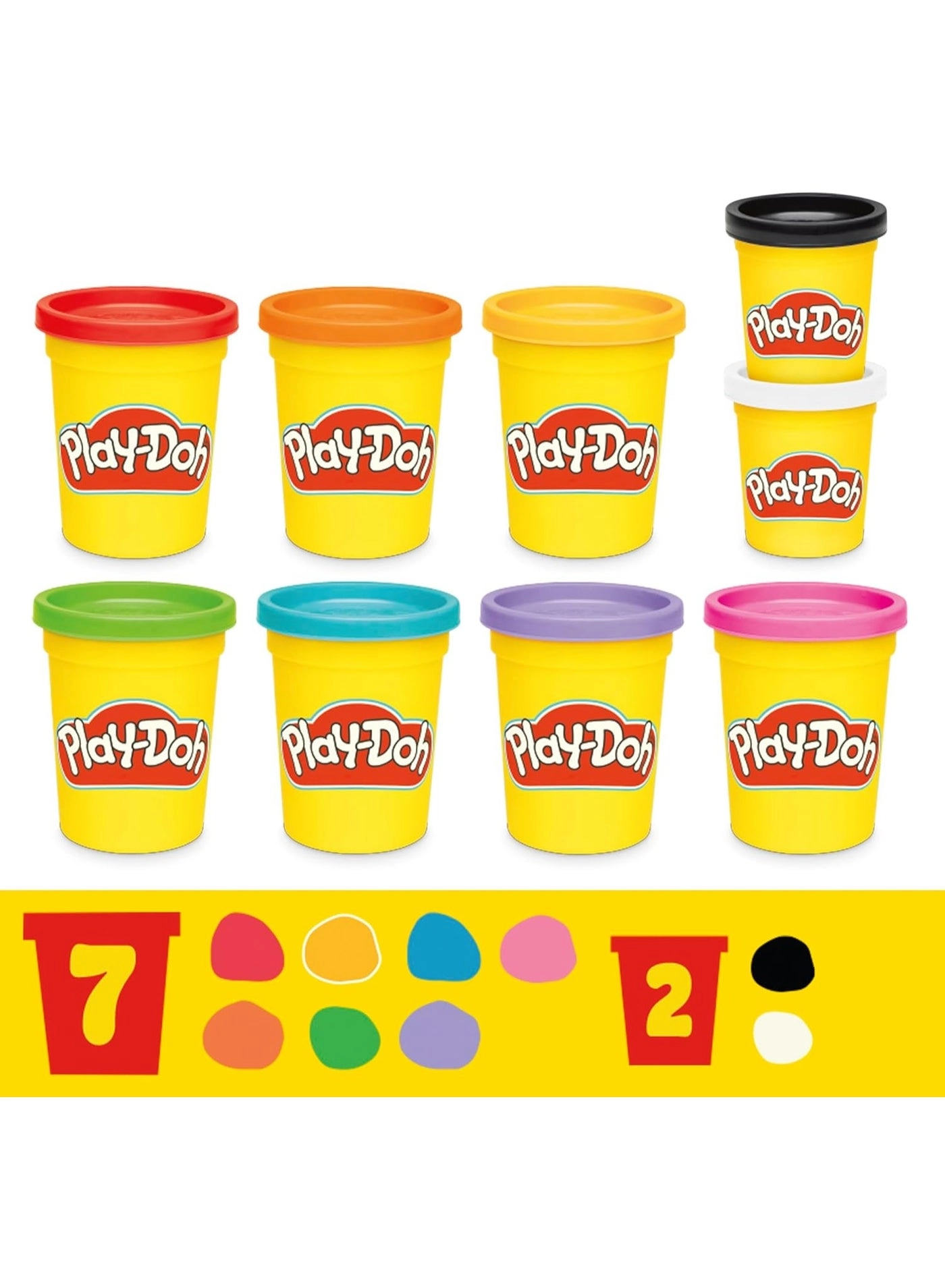 Favorite Color Set - 2+ years 9 pcs