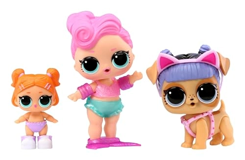 Waves Doll - Orange Hair + Pink Kansas K9 Puppy + Lil Beats Doll Ages 3+