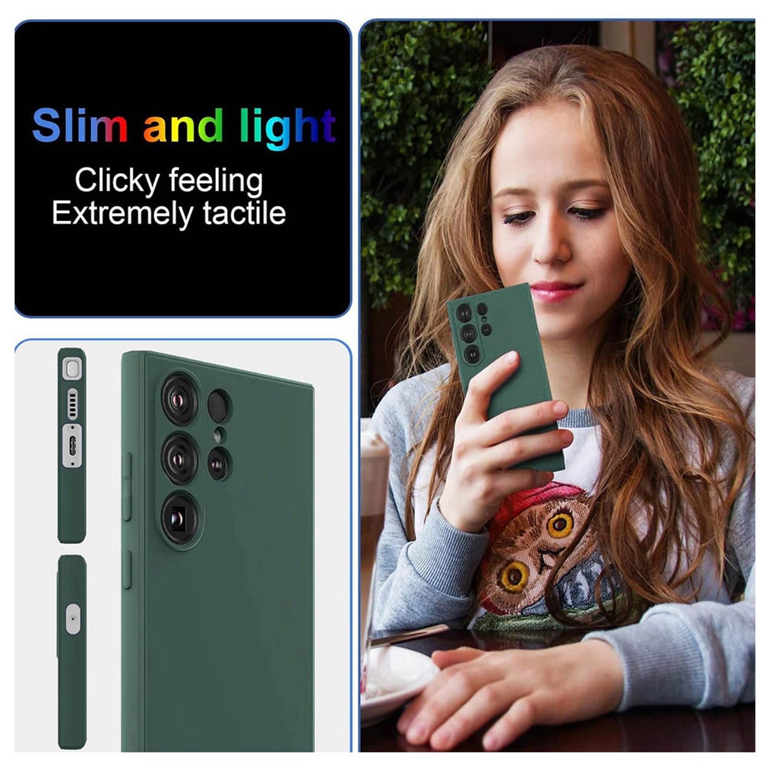 Silicone Case for Samsung Galaxy S24 Ultra