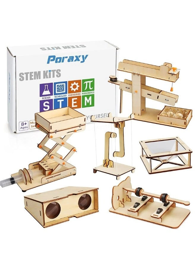 6 in 1 STEM Kit - Science - 8 years+