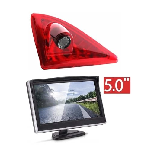 Brake Light Camera - Night Vision HD 720P + 7 inch Monitor