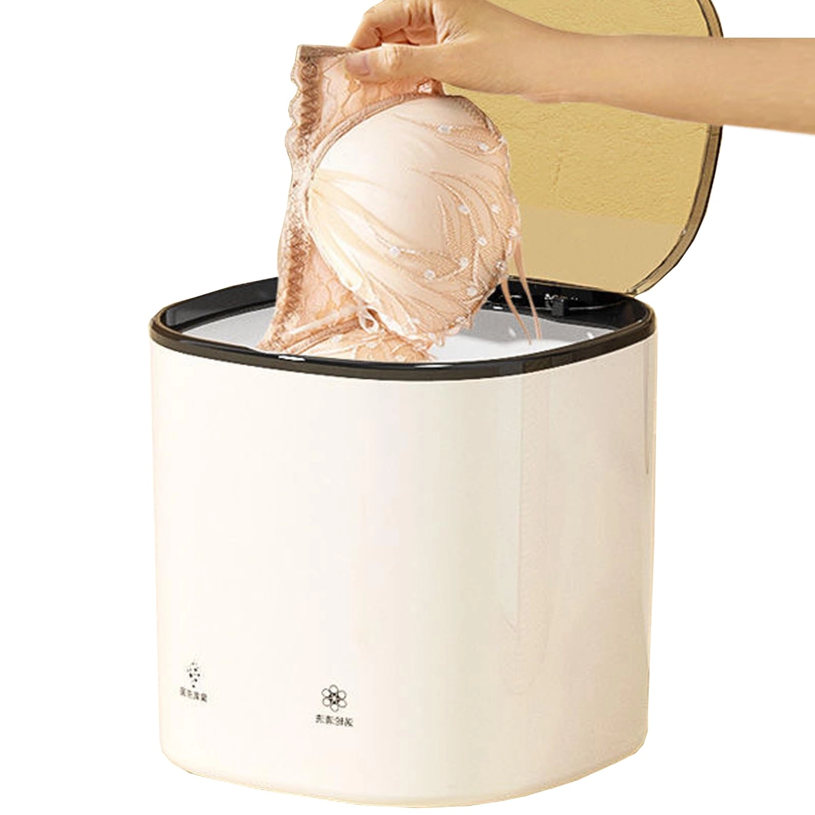 XoTiq Mini Washing Machine Small Washer Portable Washing Machine, Turbine Washers with 4.5 l Capacity 24W Power, 10 Minutes Automatic Stop Compact Washer for Camping Apartments Dorms College