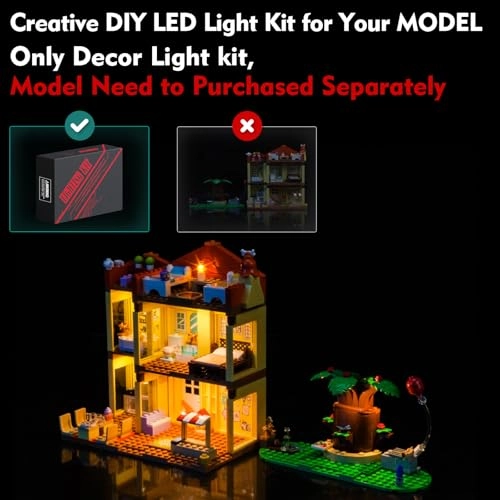 Light kit for LEGO Bluey's Family House 11203