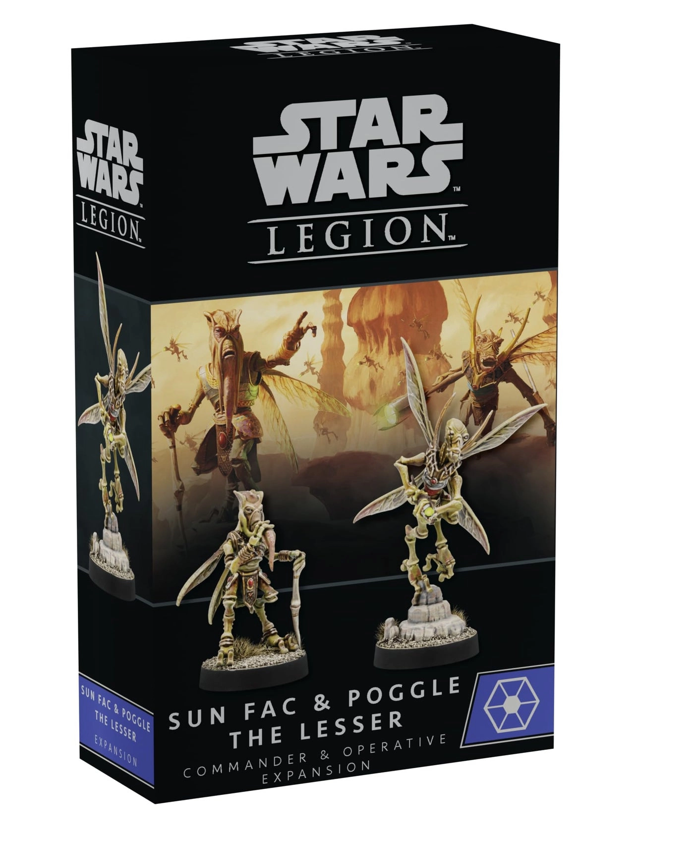 Star Wars Legion: Sun Fac Poogle the Lesser OPERATIVE COMMANDER EXPANSION