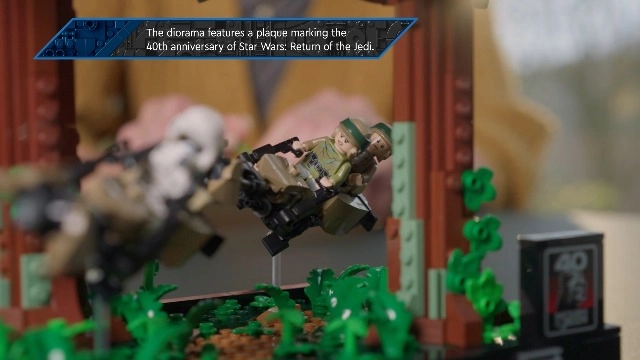 Star Wars Endor Speeder Chase Diorama (75353)