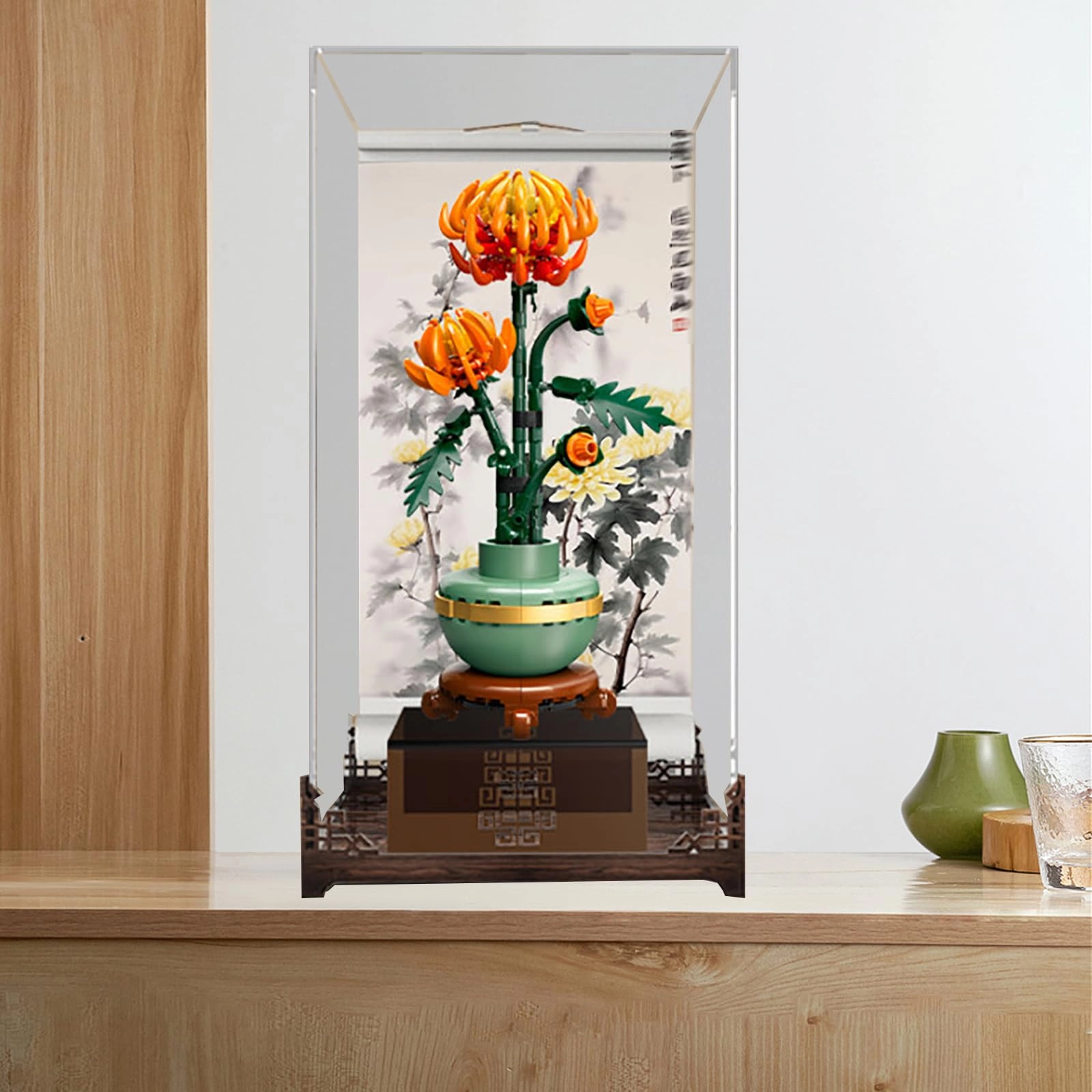 Display Case - Compatible with 10369 20x15x40cm