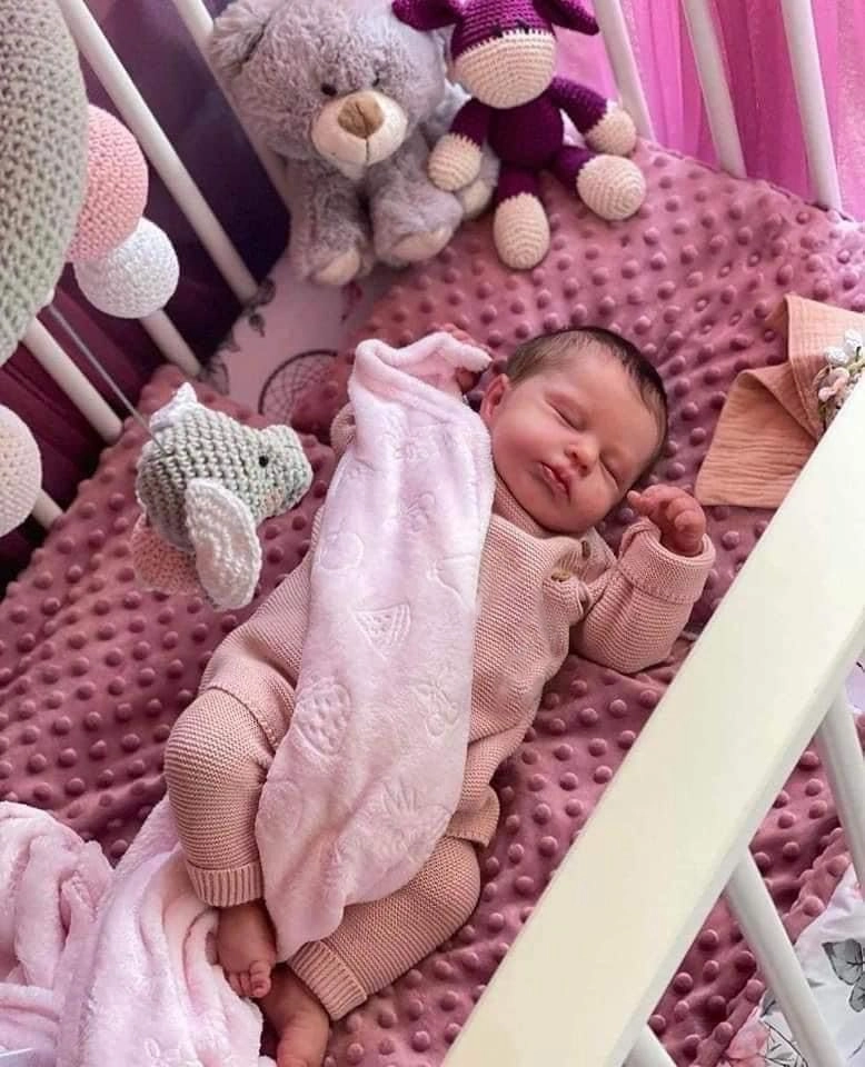 LouLou Reborn Baby Doll - 20 inches Full silicone vinyl Ages 3+