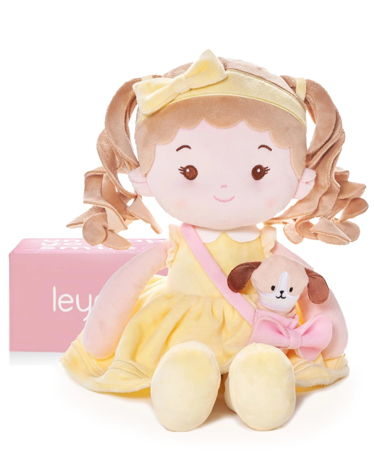 LeyadDoll Sunny Soft Baby Doll - 16'' Polyester