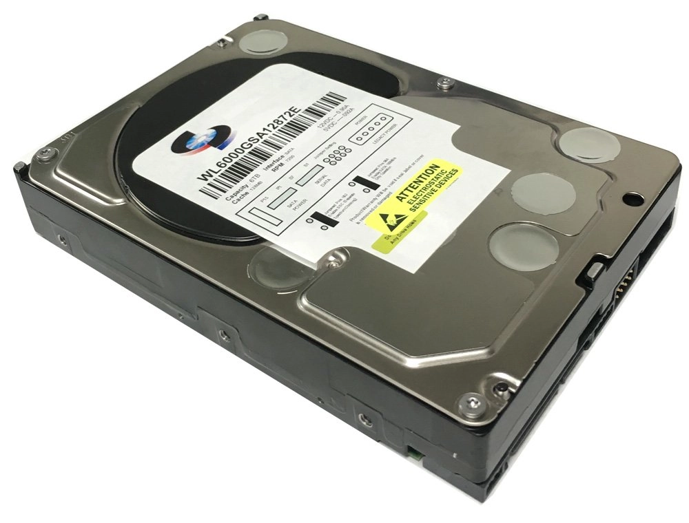 GoHardDrive Enterprise Datacenter 3.5" 5700rpm 128MB SATA 6Gb/s (WL6000GSA12872E) - 6TB