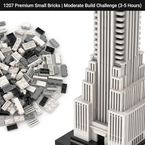 New York Chyslar Building - 1:800 1207Pcs