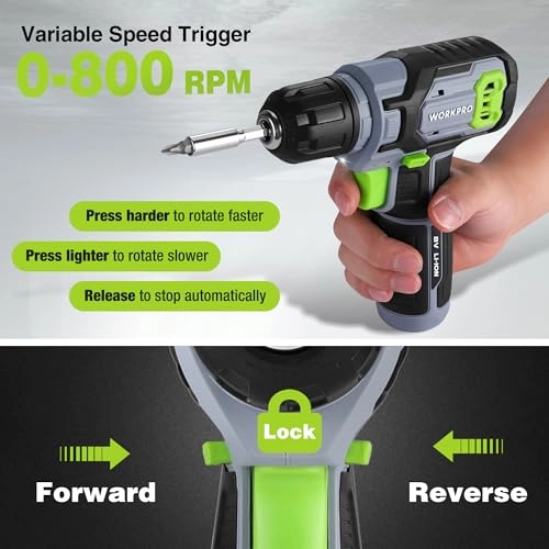 Cordless Drill Driver - 2 Ah 8V