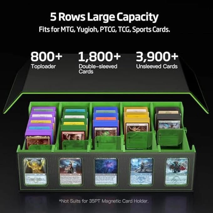 Trading Card Storage Box - 3900+ Cards