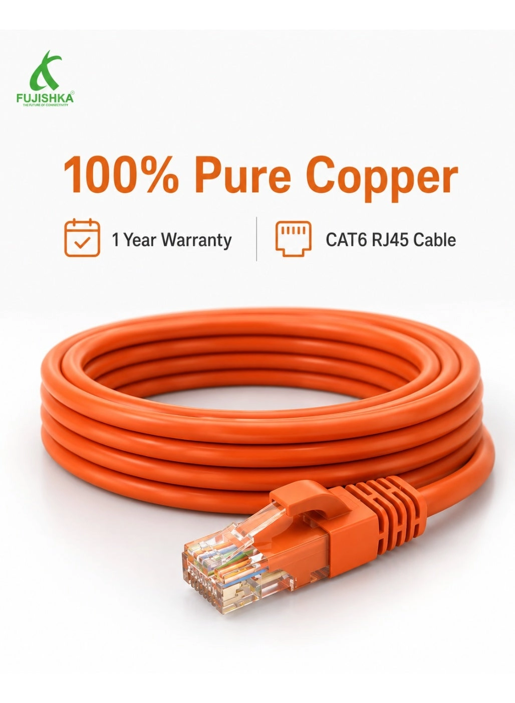 CAT-6 Ethernet Cable - 15 m
