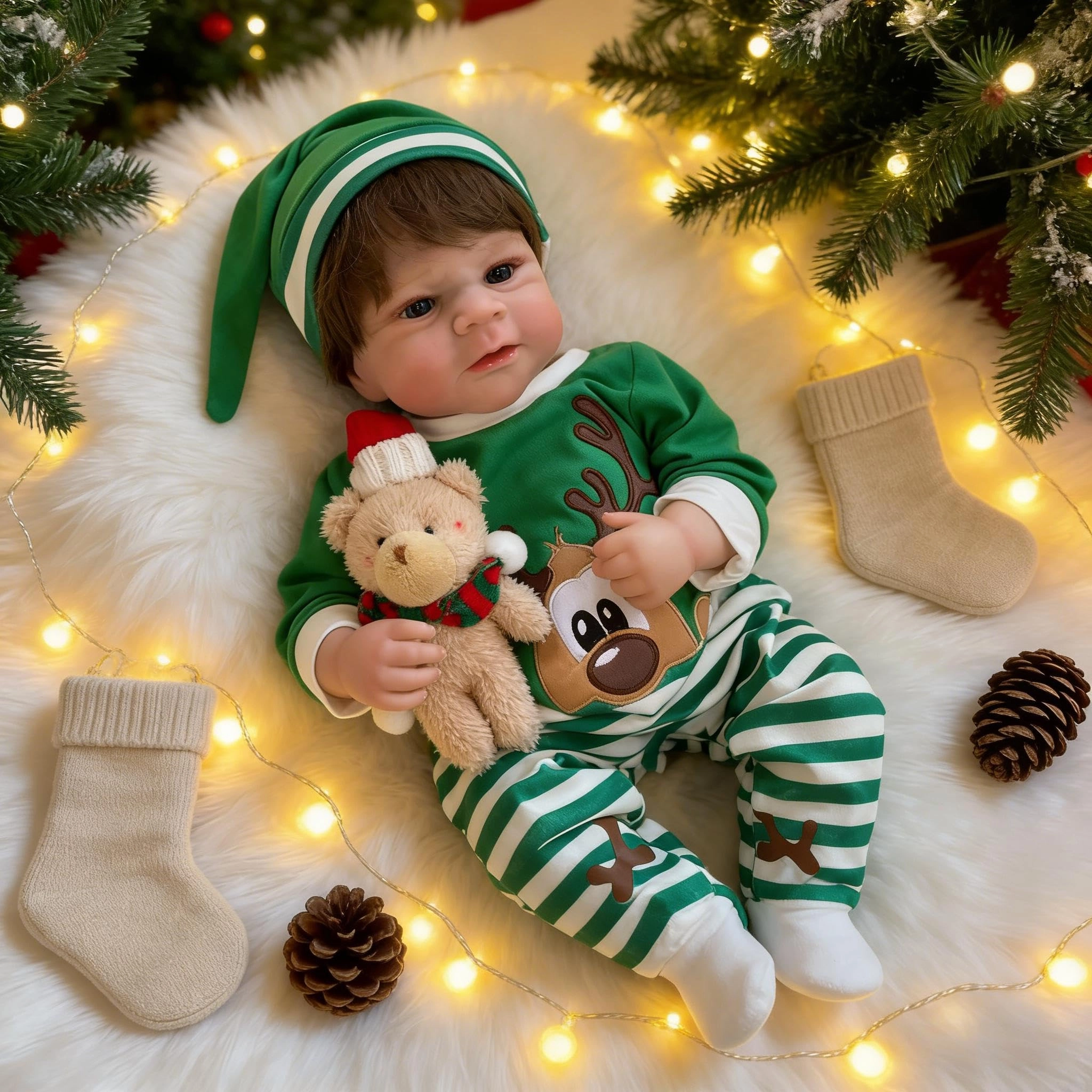 Elijah Reborn Baby Doll - 17 inch Vinyl Ages 3+