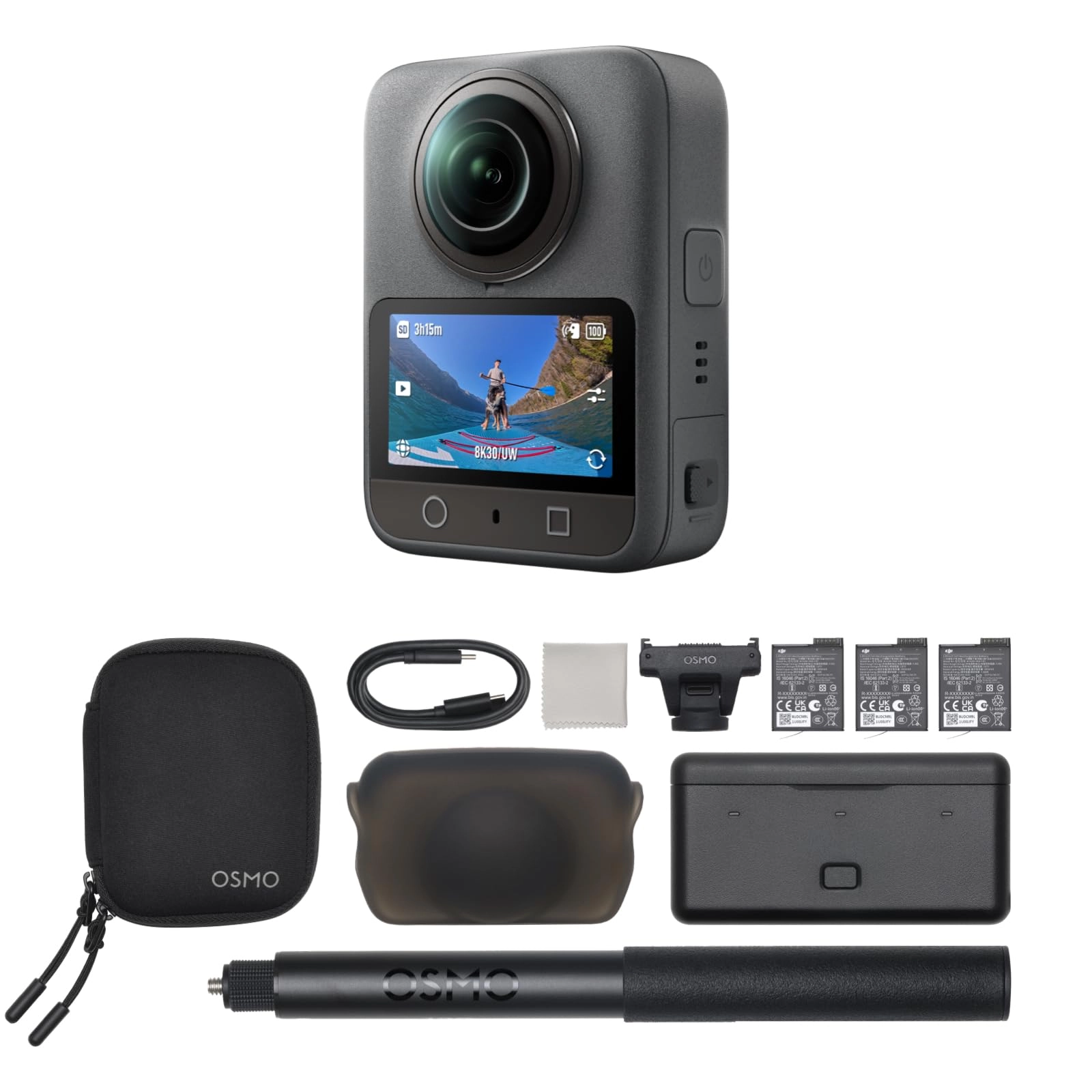 DJI Osmo 360 - 128GB 8K 120fps Combo