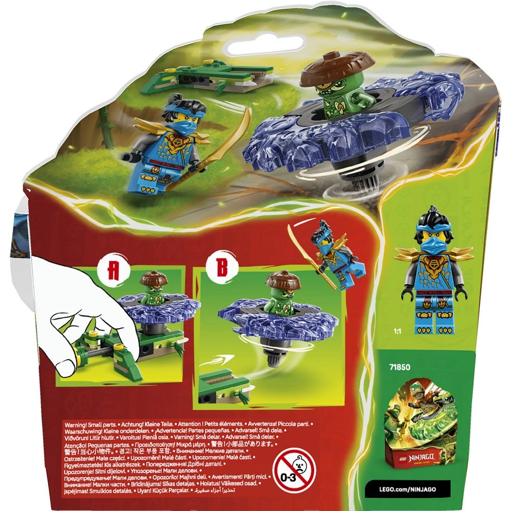 NINJAGO Nya vs. Mutation Monster Spinner (71849)