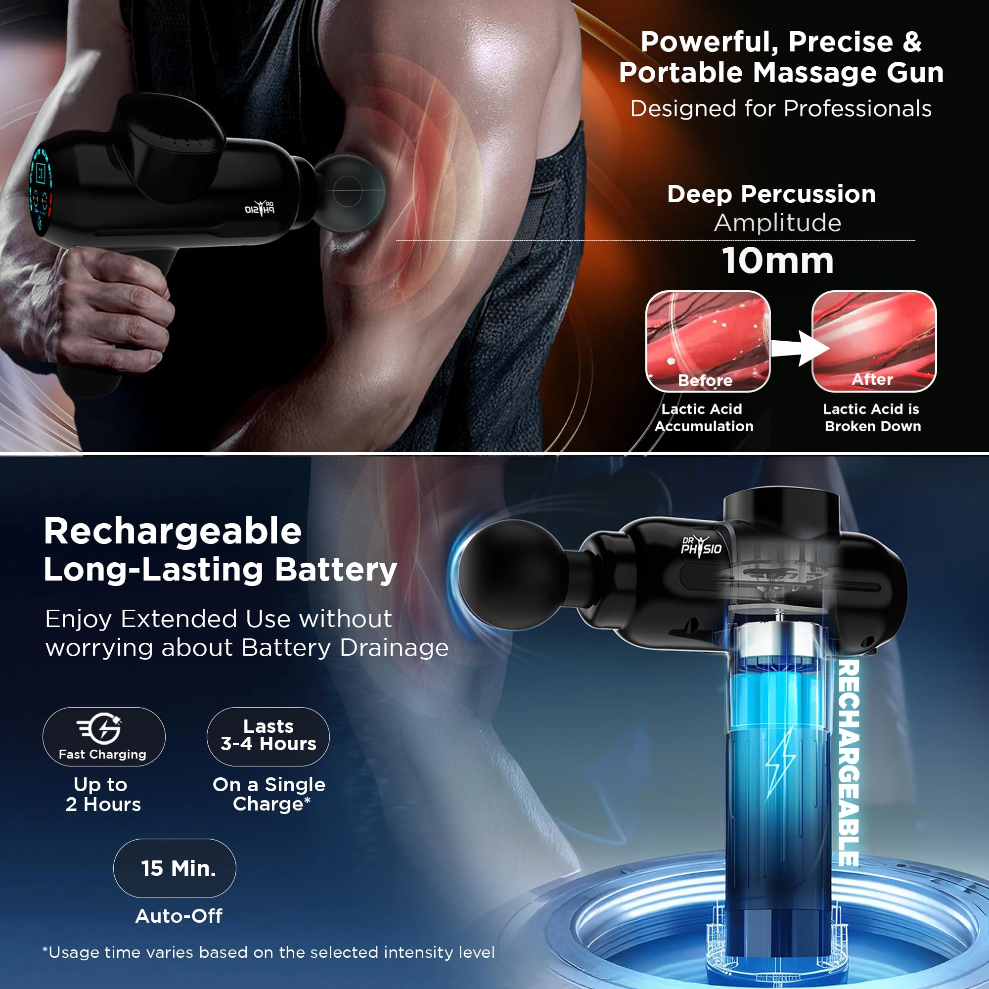 Supervolt Pro 1043 Massage Gun