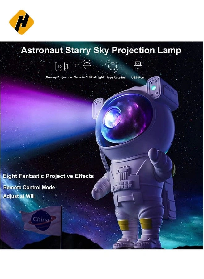 Starry Night Light Projector - LED Remote Control Adjustable Head Angle