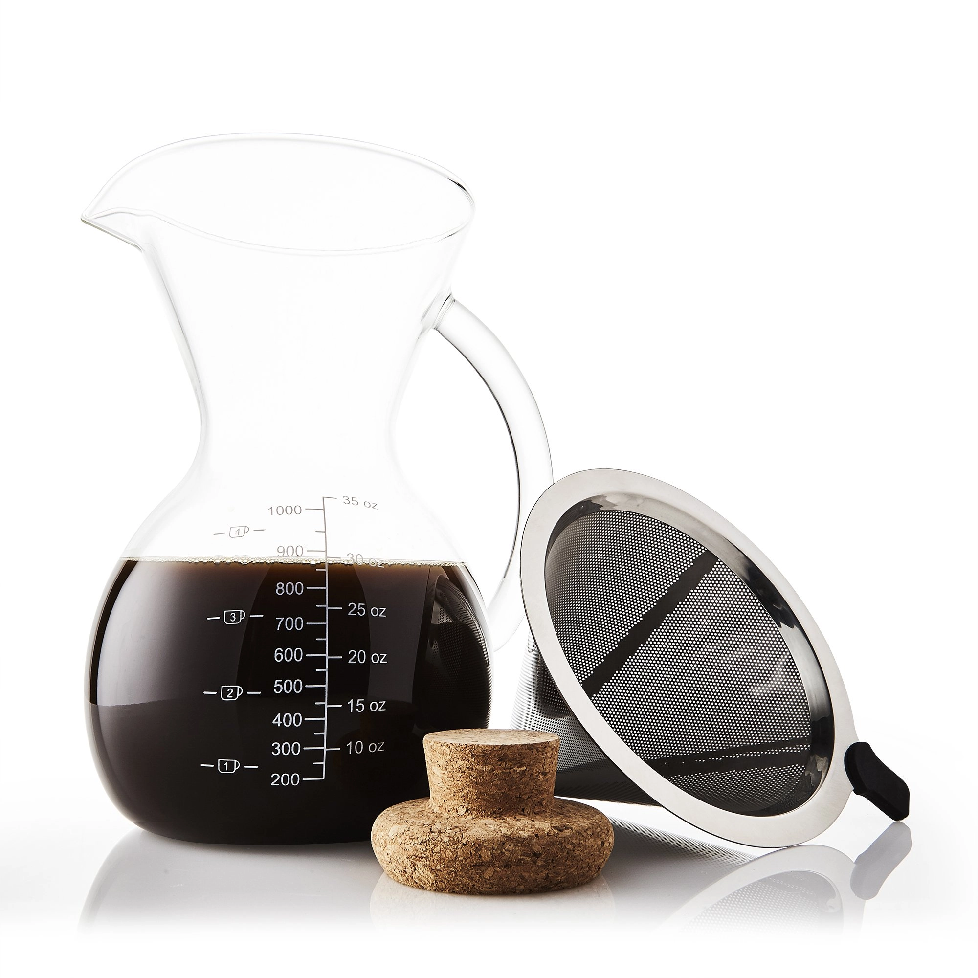 Apace Living SultryBrew - 1000 ml Stainless Steel Filter