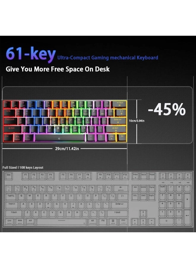 Mechanical Keyboard - Wired Wireless