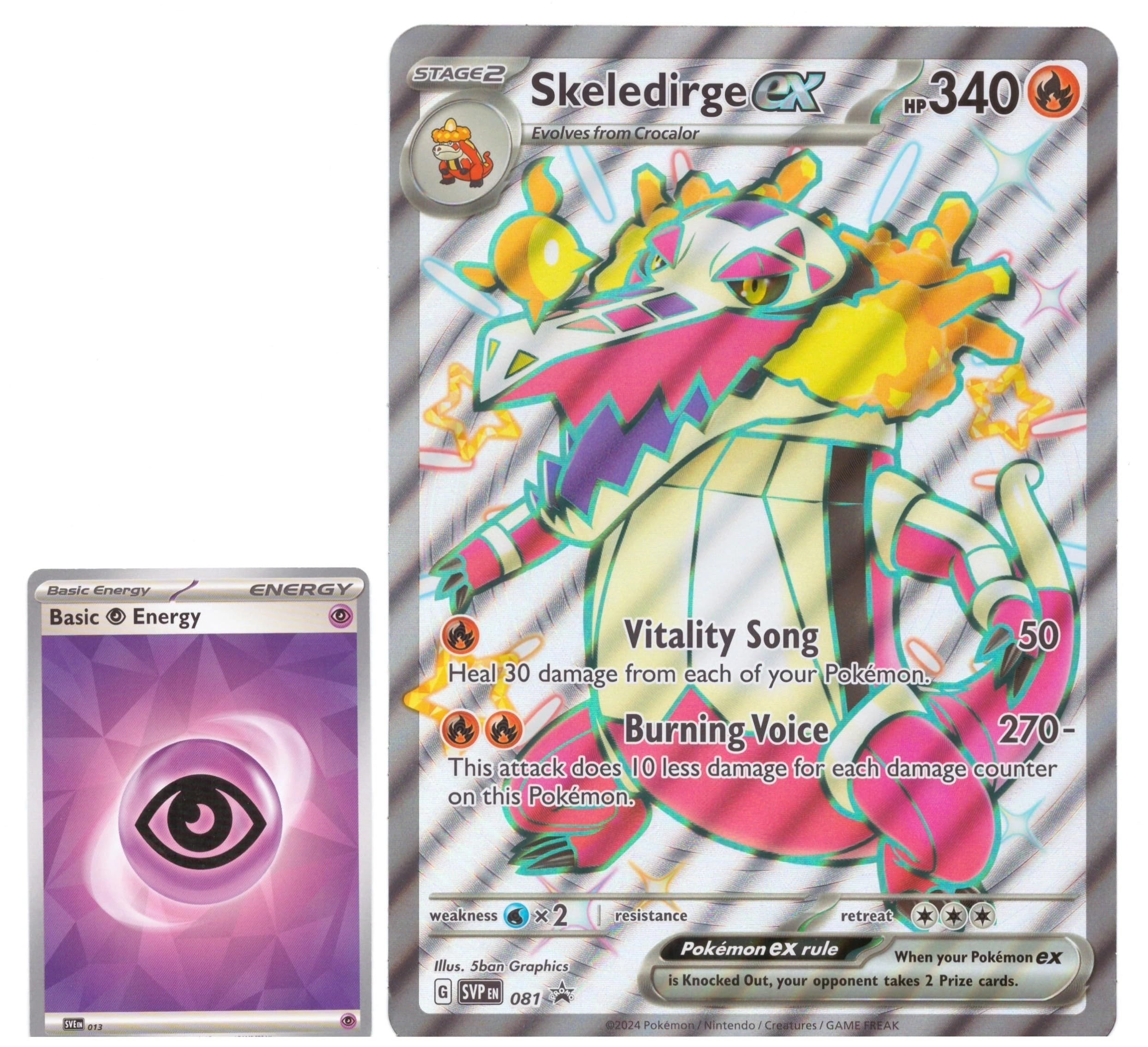 BB-Toy-Trades Pokemon Skeledirge SVP081 - English