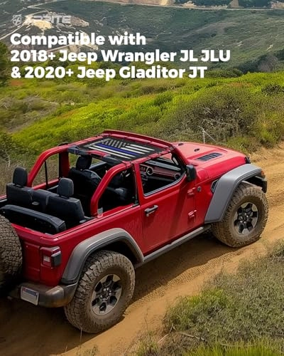 Gadsden Flag Sunshade - Jeep Wrangler JL|Gladiator JT 2018|2020 Front