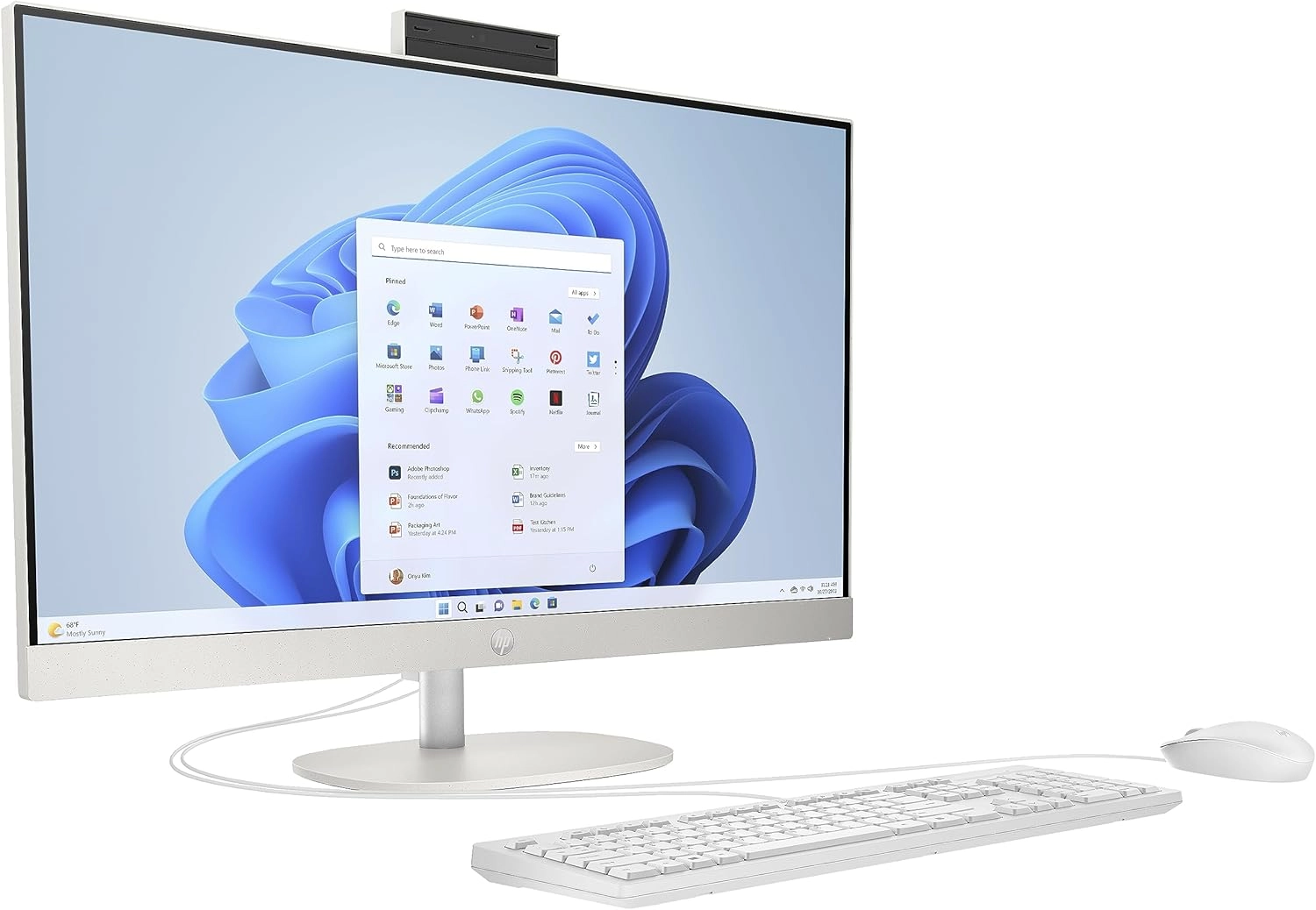 All-In-One Desktop - 16GB 23.8 inch 13th Gen Intel Core i5-1335U