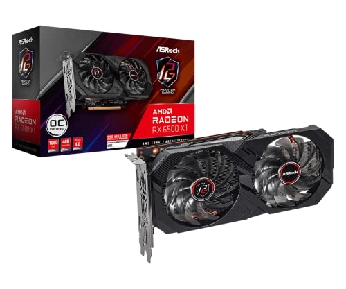 AMD Radeon RX 6500 XT Phantom Gaming D - 4GB