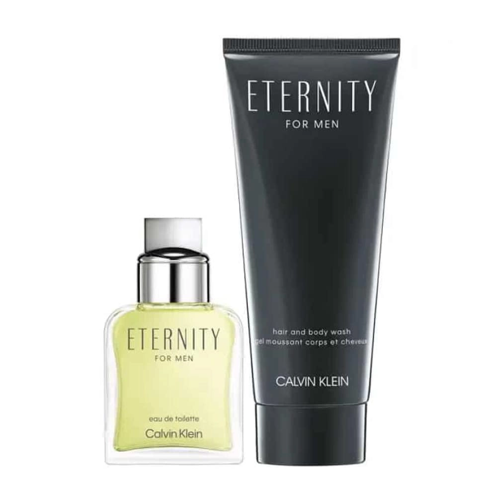 Calvin Klein Eternity For Men + Hair And Body Wash - Eau de Toilette 2 Pieces