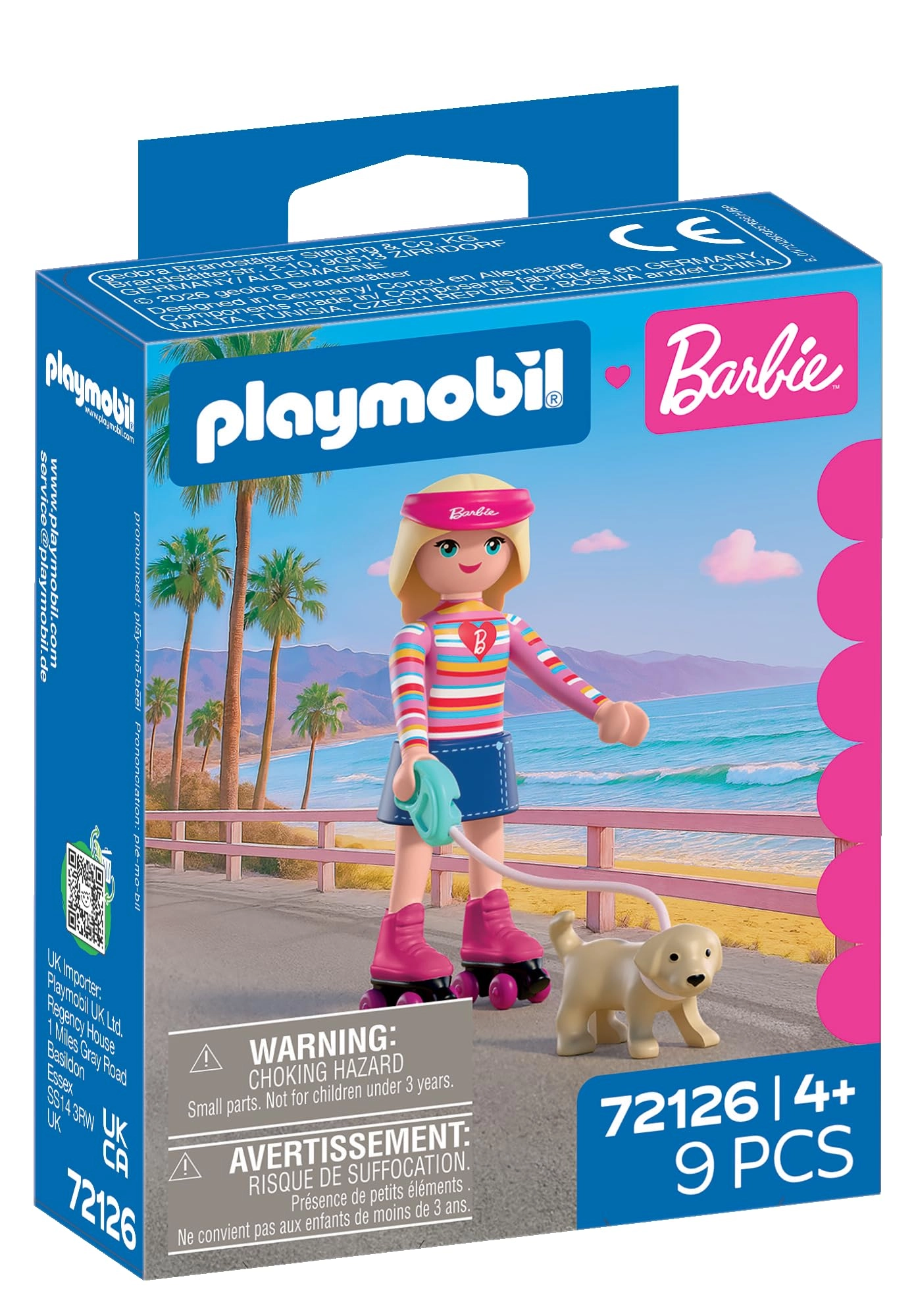 Playmobil Malibu Barbie Roller Skate Set - Ages 4+
