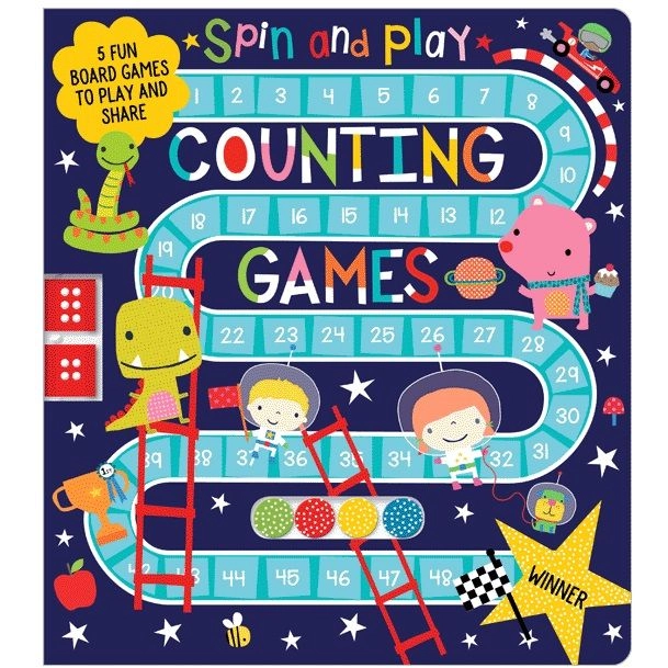 Make Believe Ideas Spin & Play Counting Games