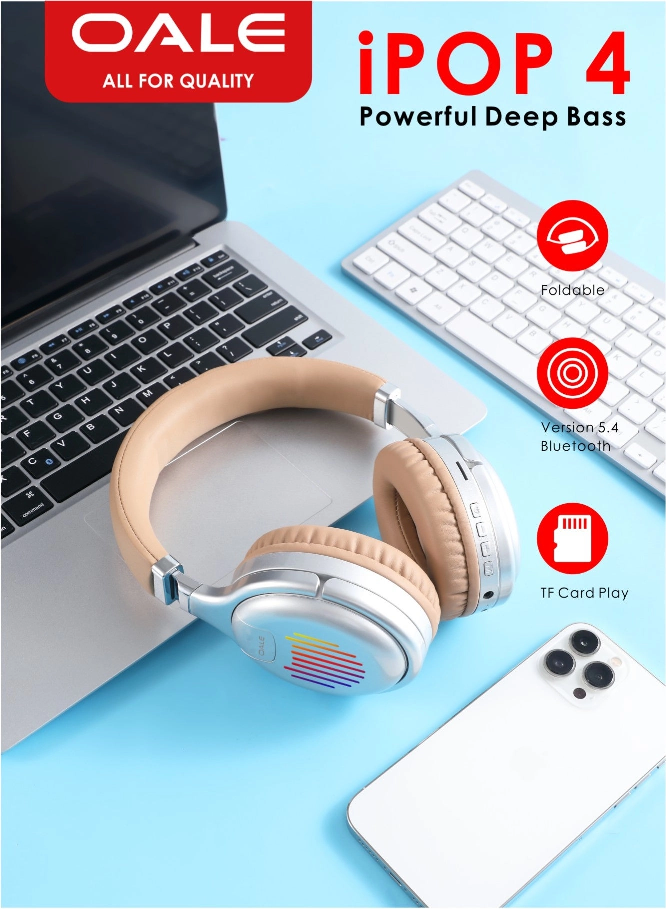 iPOP 4 Wireless Headphone