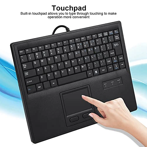 Wired Keyboard with Touchpad - Wired