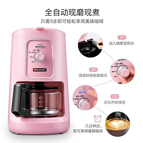 Filter Coffee Maker - One Touch Keep Warm Removable Filter