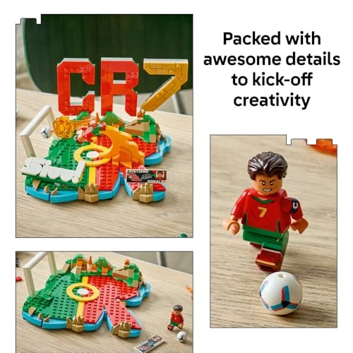 Cristiano Ronaldo – Football Highlights (43012) - 3D Display Model Collectible Minifigure