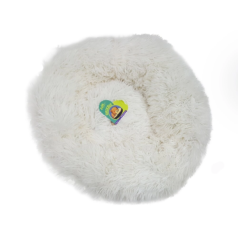 Velor Plush Round Bed - 71 x 20cm