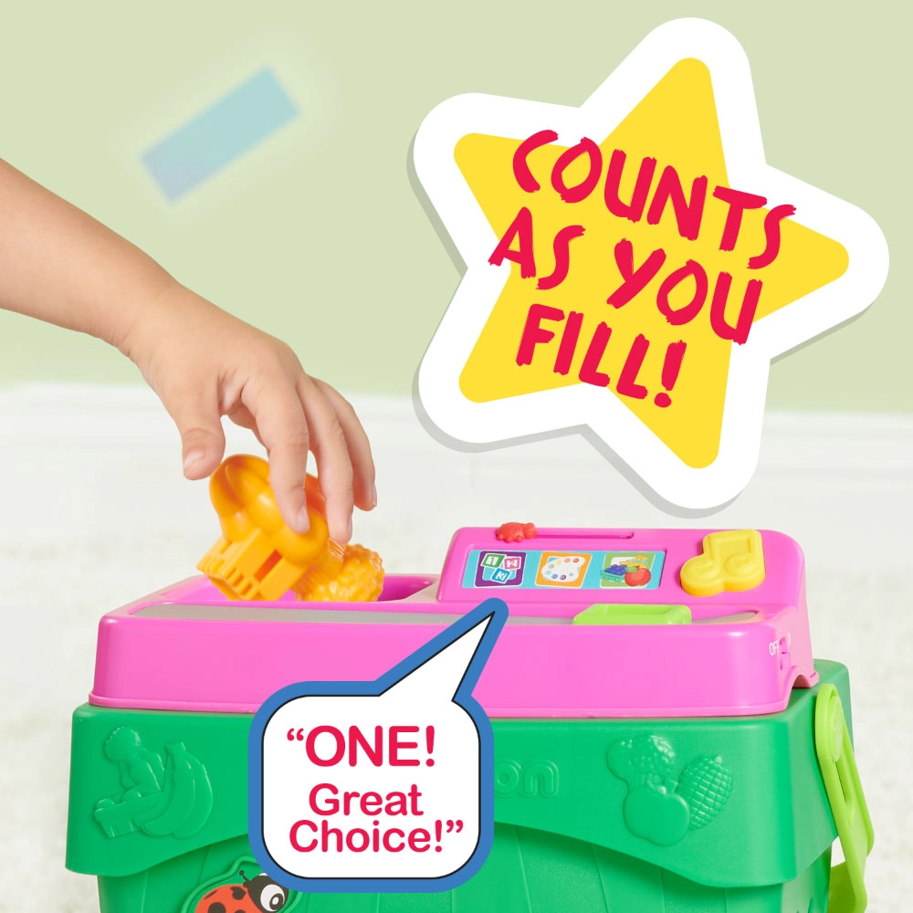 Veggie Fun Learning Basket - 2+ 10 pieces