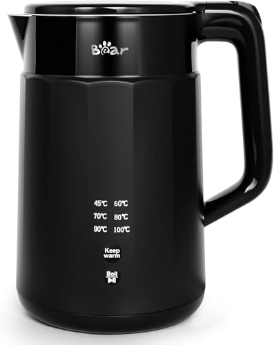 Temperature Control Stainless Steel Electric Kettle