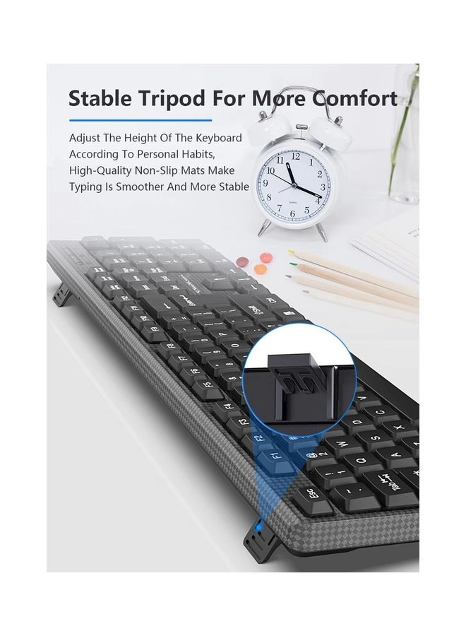 Wired Keyboard And Mouse Combo - Wired