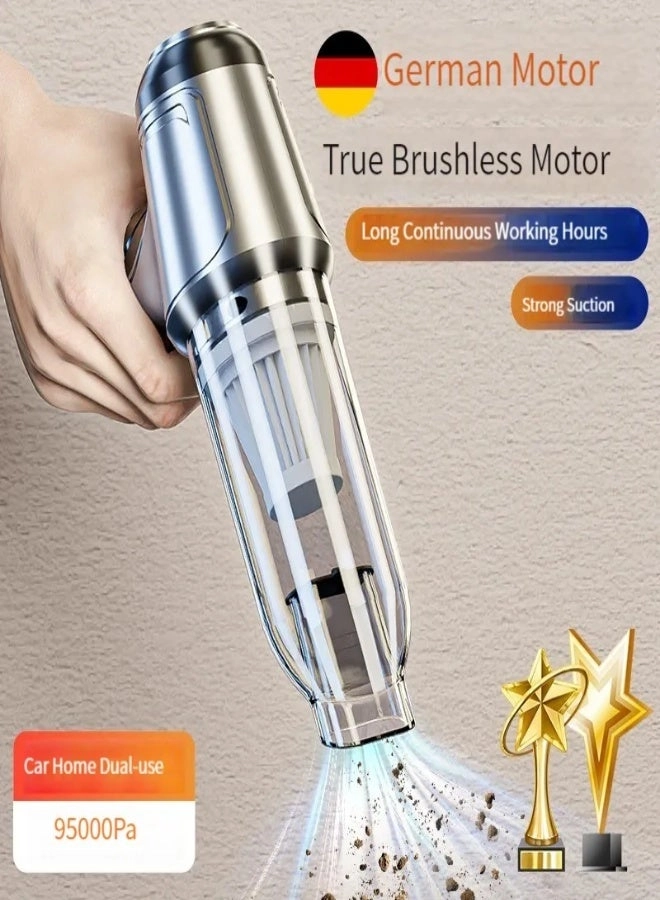 Handheld Vacuum Cleaner - 95,000Pa Cordless Brushless motor