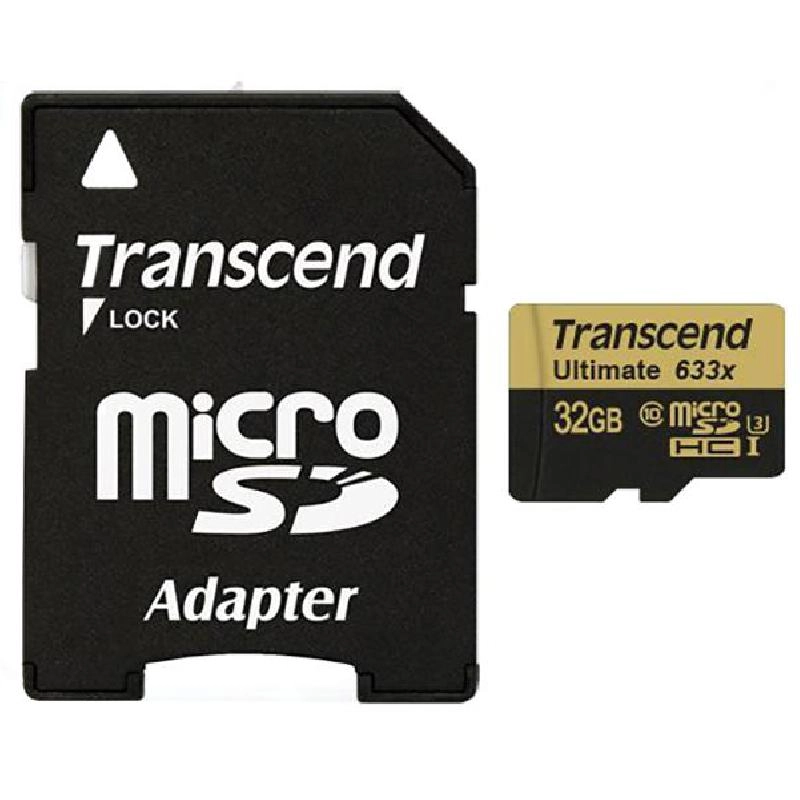 Transcend Ultimate 633X MicroSDHC Class 10 32GB