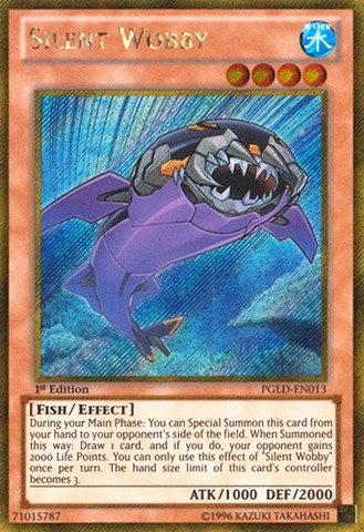 Yu-Gi-Oh! Silent Wobby PGLD-EN013 - English 1st Edition