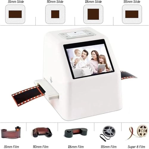 Film Slide Scanner - 22mp 135/126/110