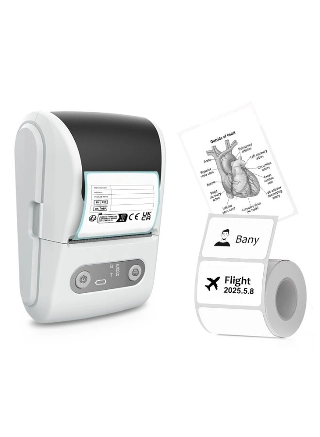 Wireless Portable Label Maker Machine - Thermal Printing 57mm
