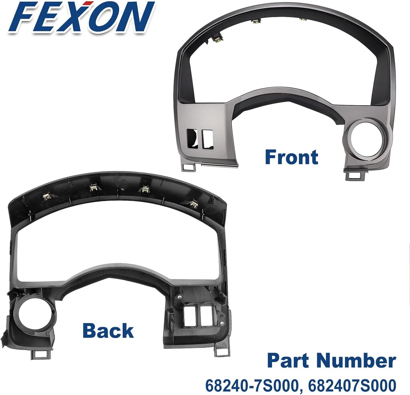 Instrument Cluster Dash Panel Gauge Cover - Nissan Titan Armada 2004-2006