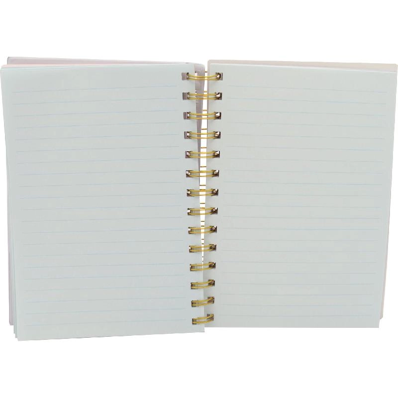 Notebook 19 X 26 cm Spiral - Grid 100 Sheets